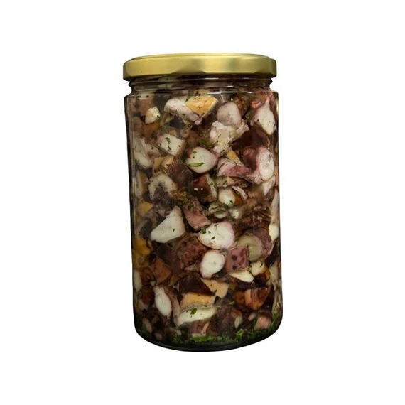 Füstölt polip olajban 750g
