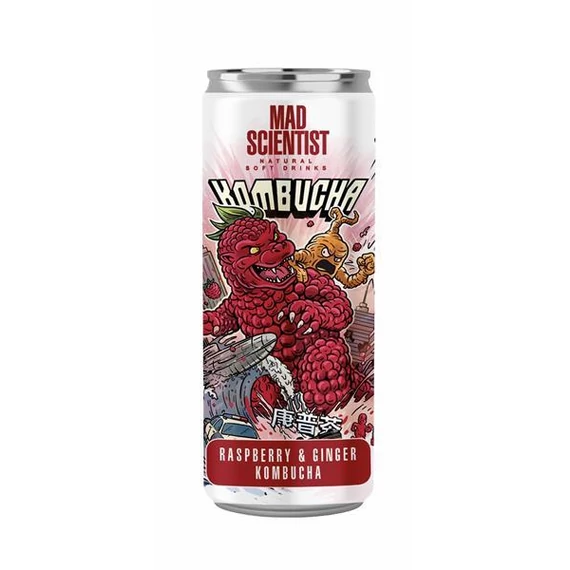 Raspberry & Ginger Kombucha 250ml