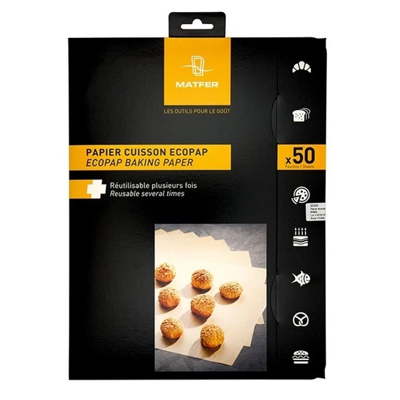 ECOPAP szilikonos sütőpapír GN1/1 (530x325mm) 500 ív