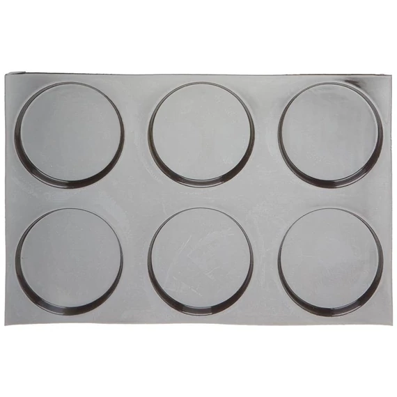 Flexifrying pan szilikon forma - 6db mini pizza Ø147mm, 60x40cm