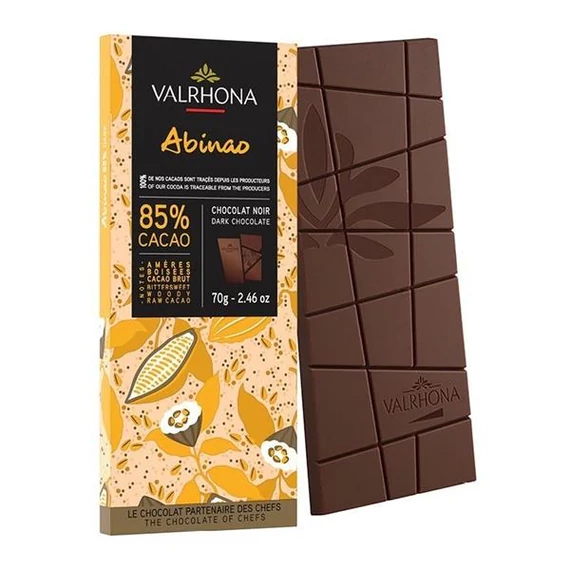 Abinao 85% dark chocolate bars 70g