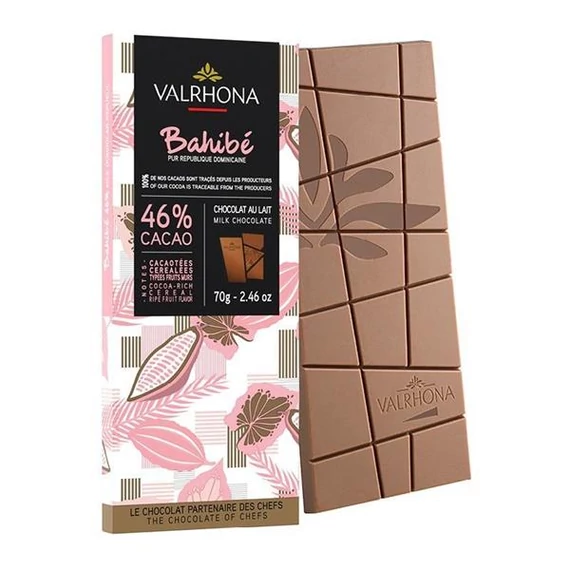 Bahibé 46% táblás tejcsokoládé 70g