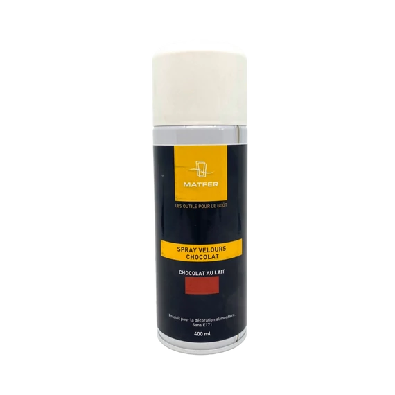 Csokibársony spray, tej 400ml