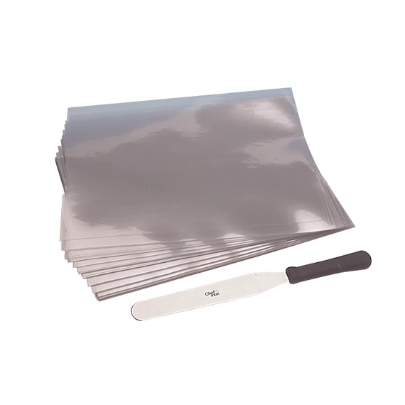 PVC sheet, 100 pieces, 150 microns, 600 x 400 mm