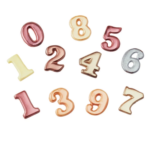 Chocolate mold, 10 numbers