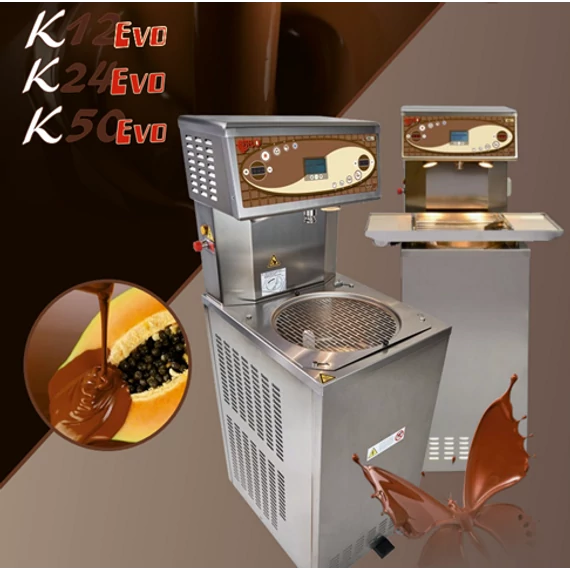 Bravo K-series csokoládé temperáló