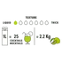 Kép 3/4 - Lime 100% püré /nem hűtendő/ 1L