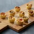 Kép 2/2 - Mini quiche válogatás 5 féle ízben, 75db
